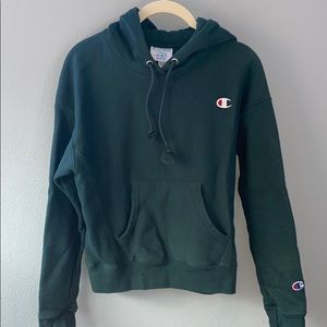 Champion Reverse Weave Hoodie Lakeside Green